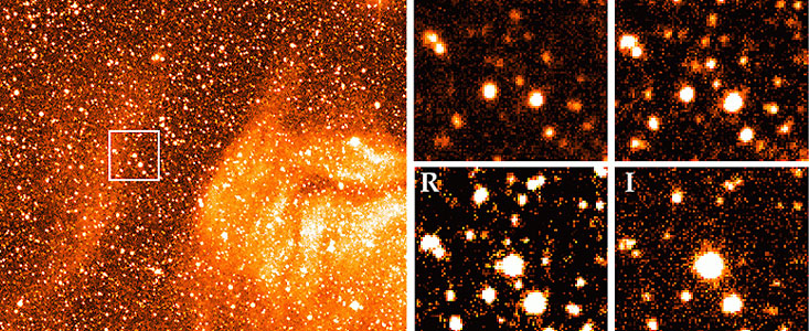 Estrella IRAS 04553-6825