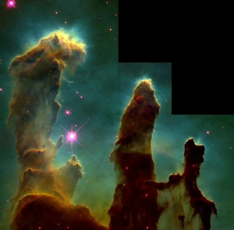 Hubble. Pilares de la creación